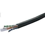 DATACOM FTP drát CAT6 PVC+PE, dvouplášťový, venkovní, černý