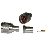 Konektor N male 9 mm krimpovací