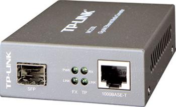 Media konvertor / převodník TP-LINK, MC220L, 1,25 Gbps, SFP