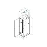 RACK Triton , 19", 27U, 600x900mm, stojanový - RMA-27-A69-CAX-A1